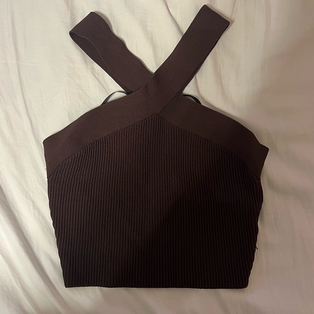 Babaton Crossover Neck Tank